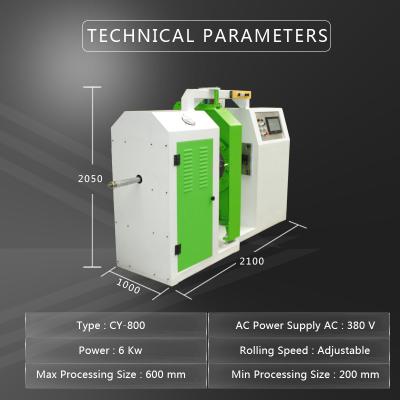 Wind wheel forming machine