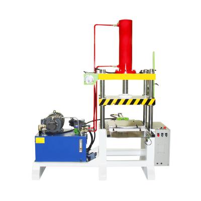 Linen wheel four - column shaping machine polishing wheel oil press