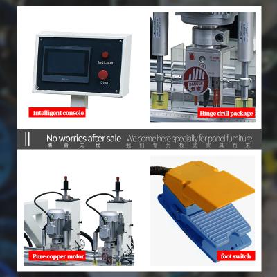 Hinged drill -MZB73034B wood four-head hinge handle integrated machine