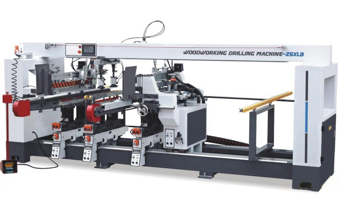 Row drill -Z5XLB woodworking automatic five row drill