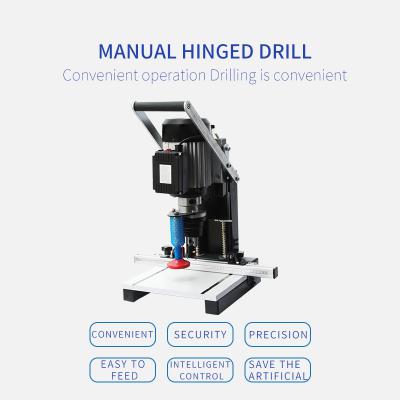Manual hinged drill