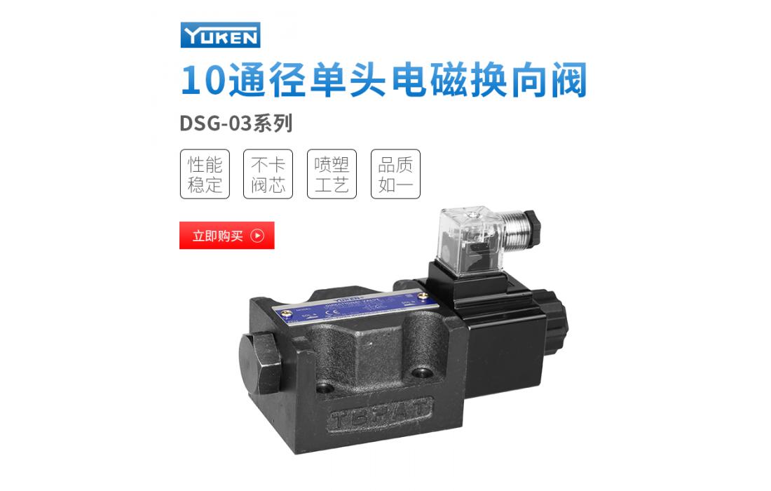 DSG-03系列 10通径单头电磁换向阀