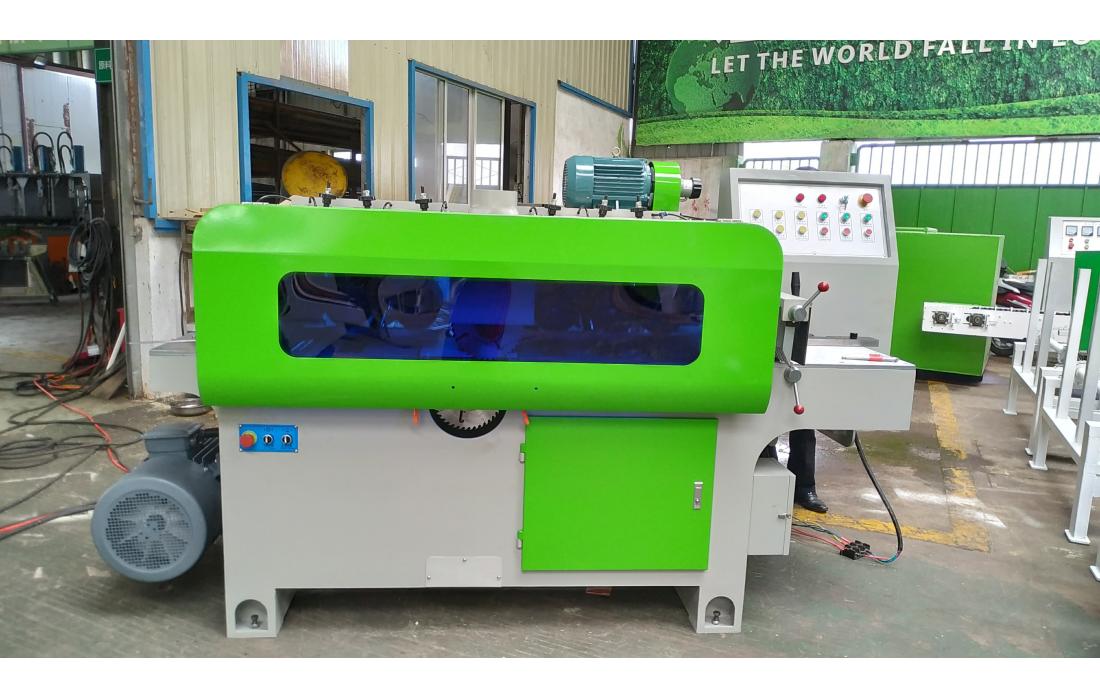 全自动木工方木多片锯 上下轴精密方木多片锯 轻型方木分条锯厂家